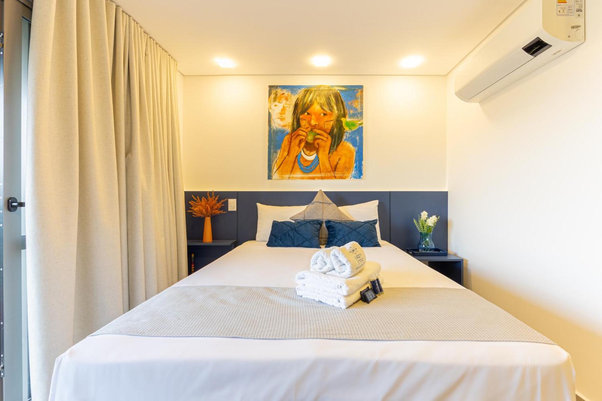 Apartamento Easy Star - Lindo Iluminado No Brooklin - Fe01i