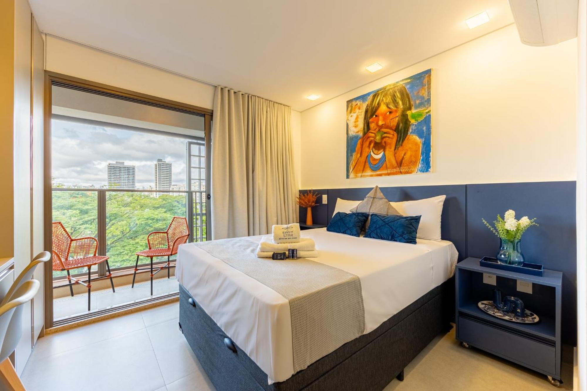 Apartamento Easy Star - Lindo Iluminado No Brooklin - Fe01i São Paulo